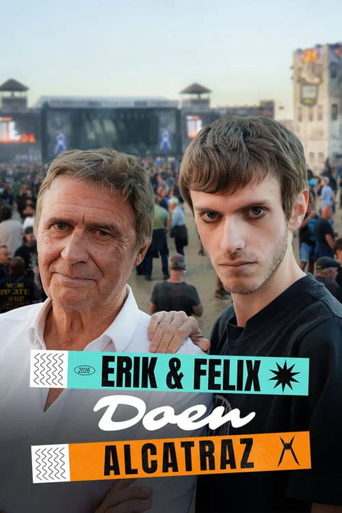 Erik & Felix doen Alcatraz afişi