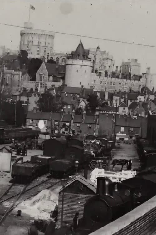 Panoramic View of Windsor Castle afişi
