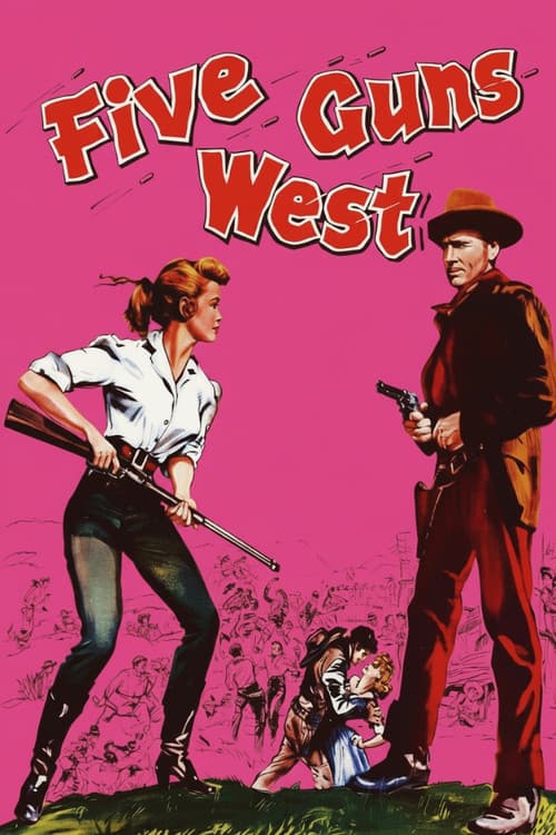 Five Guns West afişi
