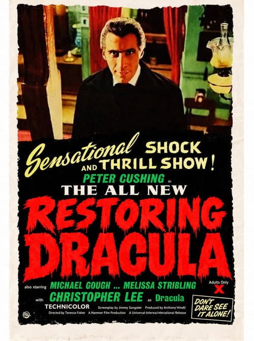 Restoring Dracula afişi