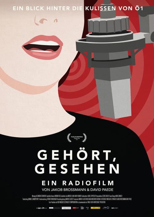 GEHÖRT, GESEHEN – Ein Radiofilm afişi