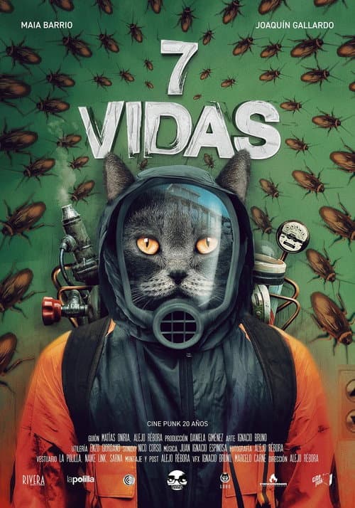 7 vidas afişi
