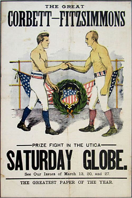 The Corbett-Fitzsimmons Fight afişi