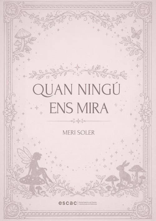 Quan ningú ens mira afişi