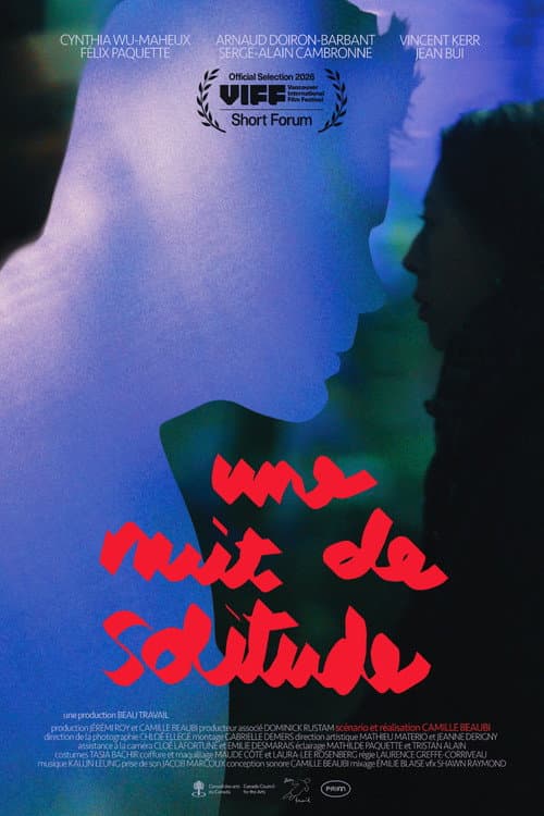 Une nuit de solitude afişi