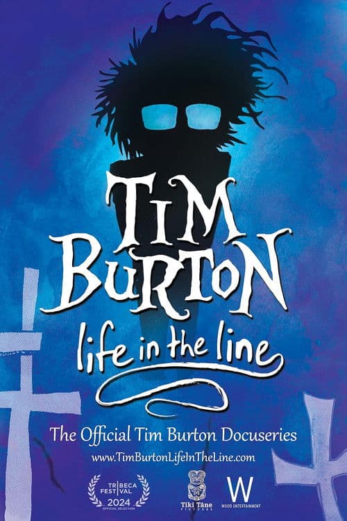 Tim Burton: Life in the Line afişi