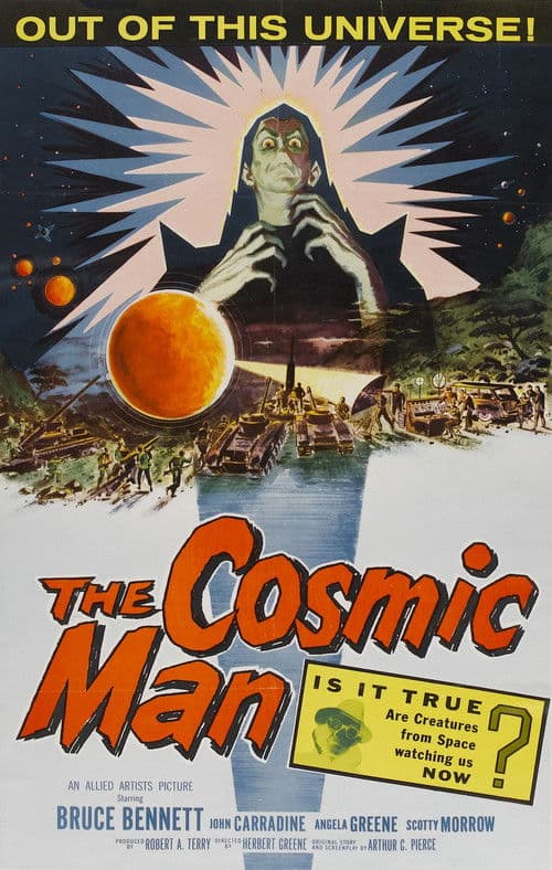 The Cosmic Man afişi