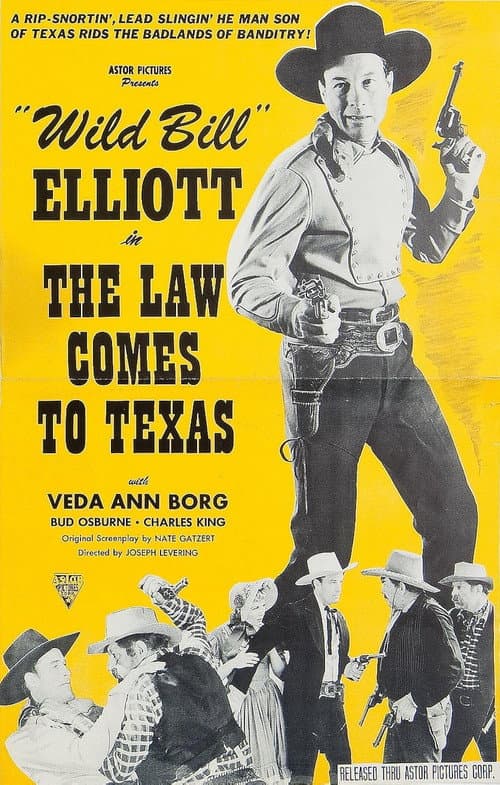 The Law Comes to Texas afişi