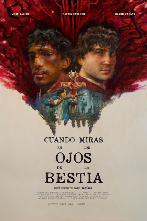 Cuando miras en los ojos de la bestia afişi