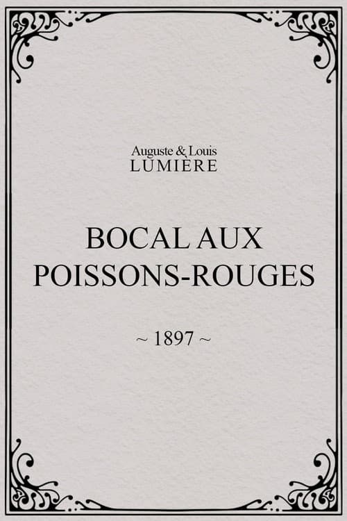 Bocal aux poissons rouges afişi
