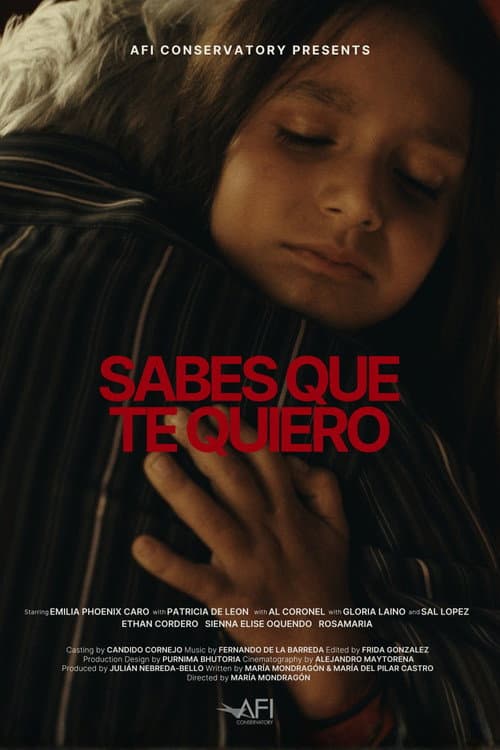 Sabes Que Te Quiero afişi