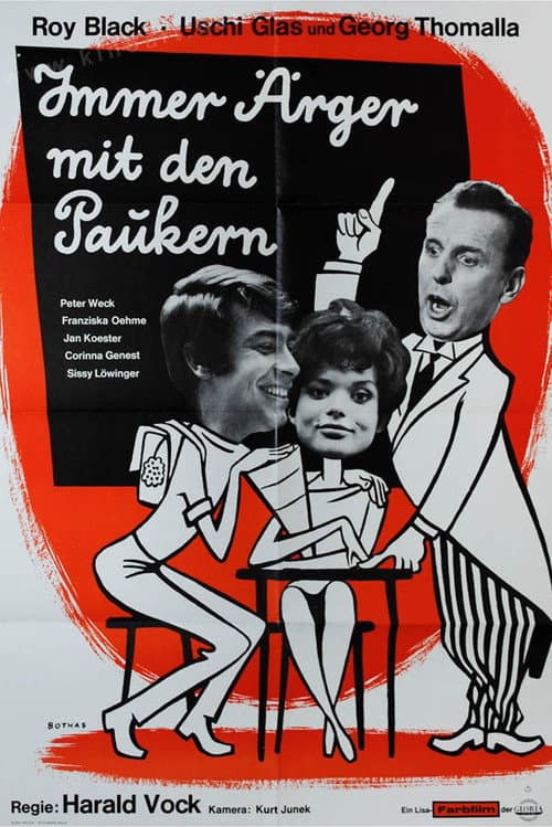 Immer Ärger mit den Paukern afişi