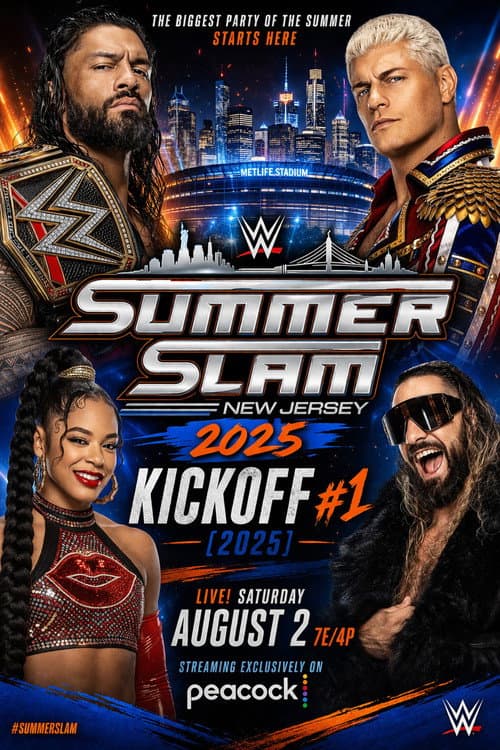 WWE SummerSlam 2025 Kickoff #1 afişi