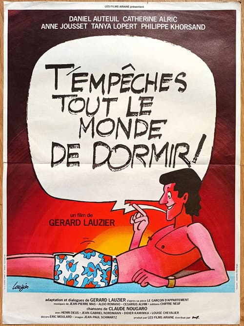 T'empêches tout le monde de dormir afişi