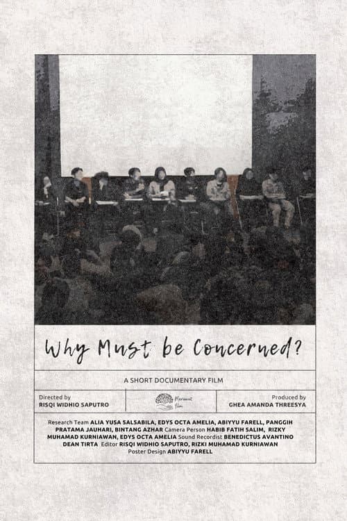 Why Must be Concerned? afişi