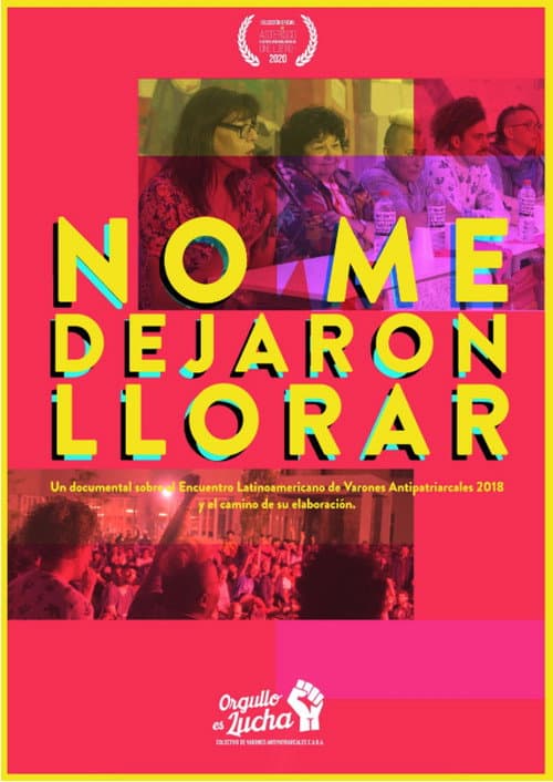 No me dejaron llorar afişi