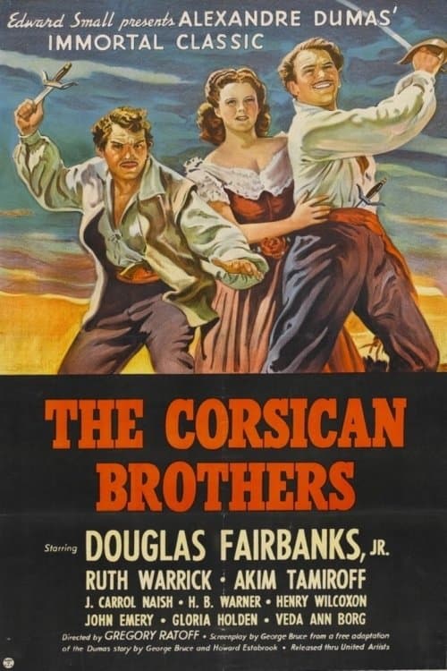 The Corsican Brothers afişi