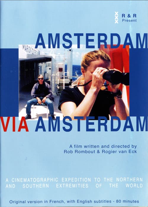 Amsterdam via Amsterdam afişi