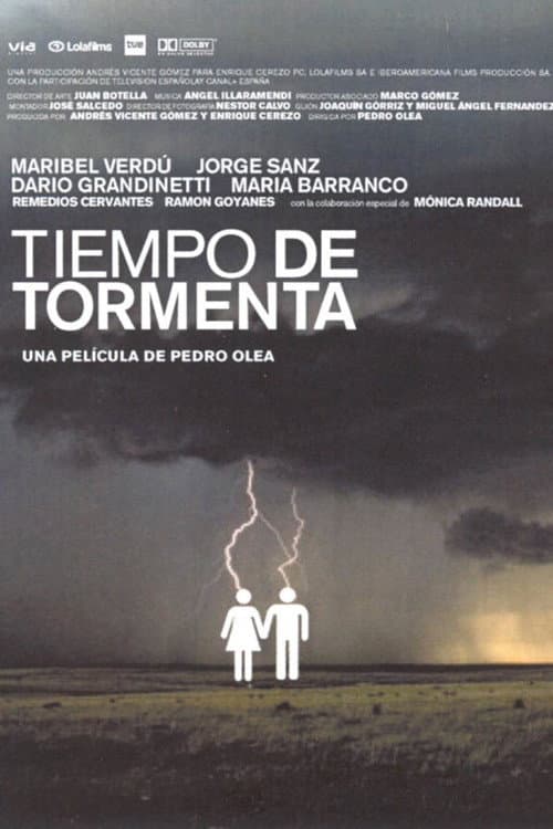 Tiempo de tormenta afişi