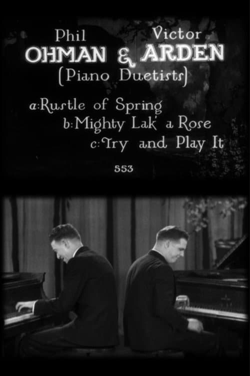 Phil Ohman & Victor Arden (Piano Duetists) afişi