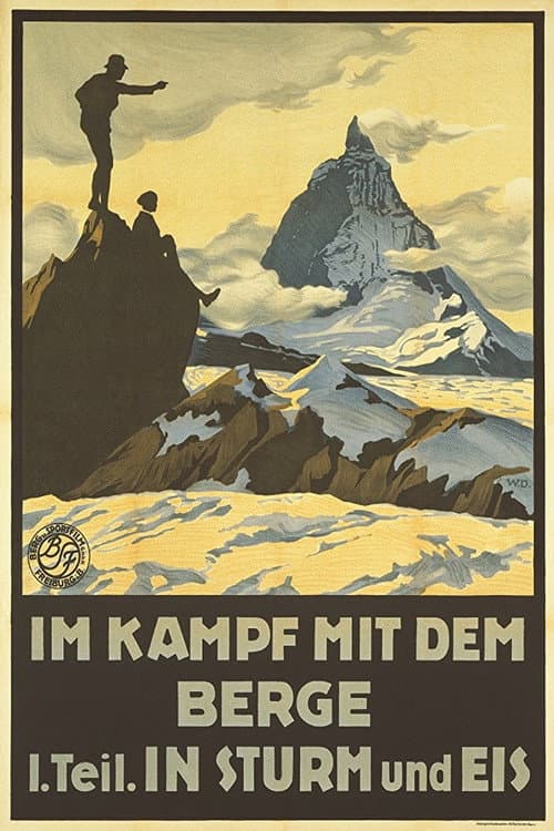 Im Kampf mit dem Berge afişi