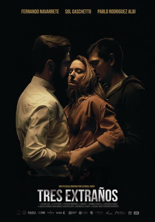 Tres extraños afişi