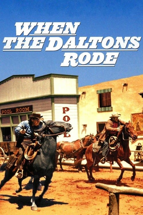 When the Daltons Rode afişi