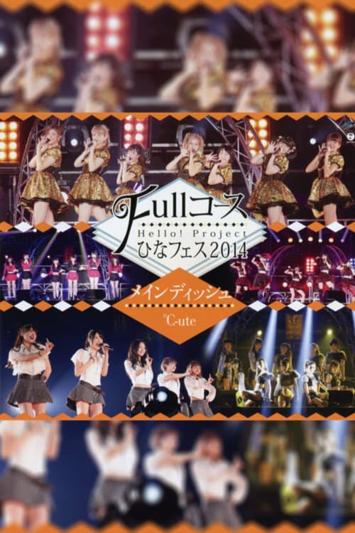 Hello! Project 2014 ひなフェス ~Full コース~ メインディッシュは℃-uteです。 afişi
