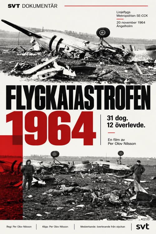 Flygkatastrofen 1964 afişi
