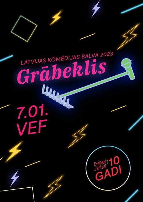 Grābeklis 2023 afişi