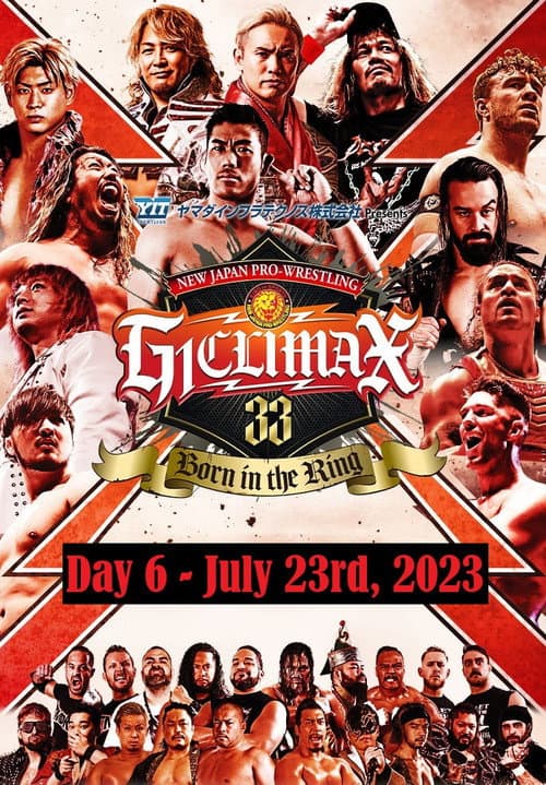 NJPW G1 Climax 33: Day 6 afişi