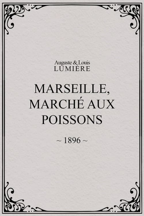 Marché aux poissons afişi