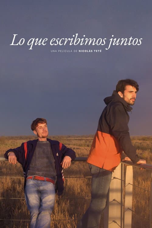 Lo que escribimos juntos afişi