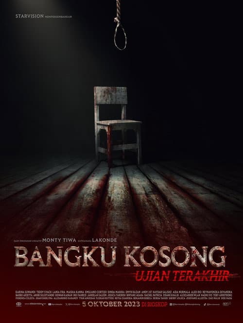 Bangku Kosong: Ujian Terakhir afişi