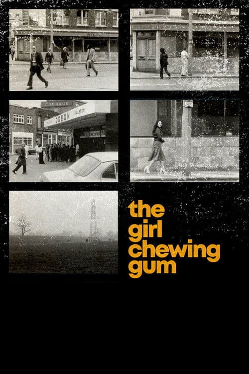 The Girl Chewing Gum afişi