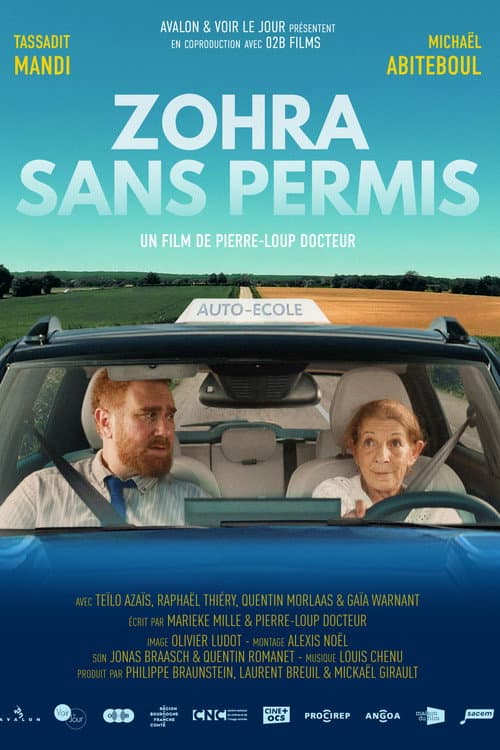 Zohra sans permis afişi