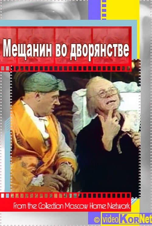 The Bourgeois Gentleman afişi