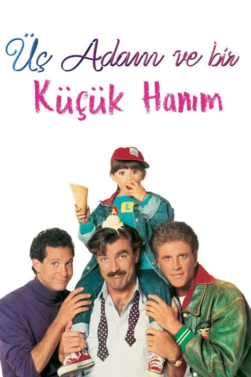Üç Adam ve Bir Küçük Hanım afişi