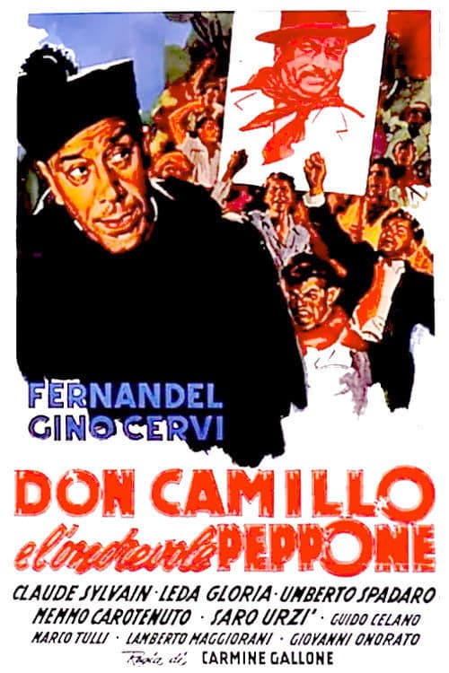 Don Camillo e l'onorevole Peppone afişi