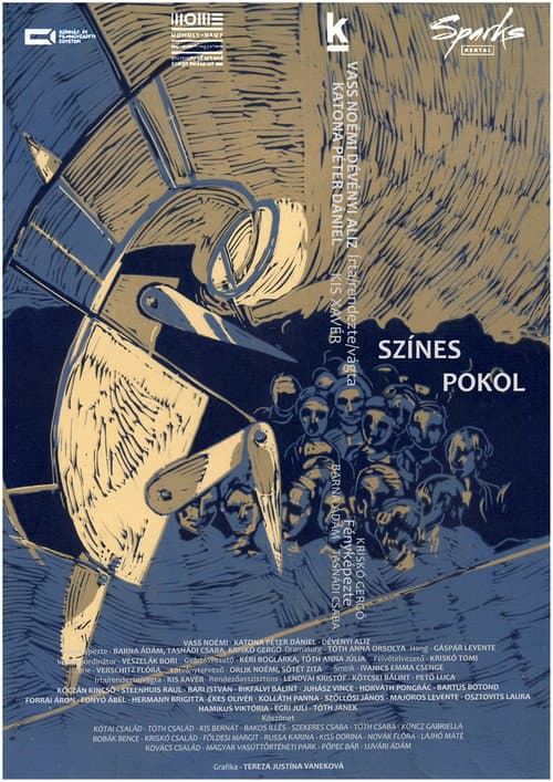 Színes pokol afişi