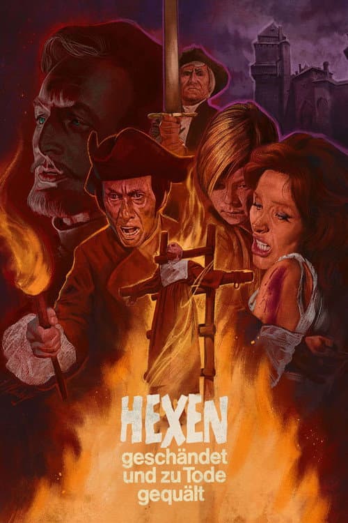 Hexen geschändet und zu Tode gequält afişi