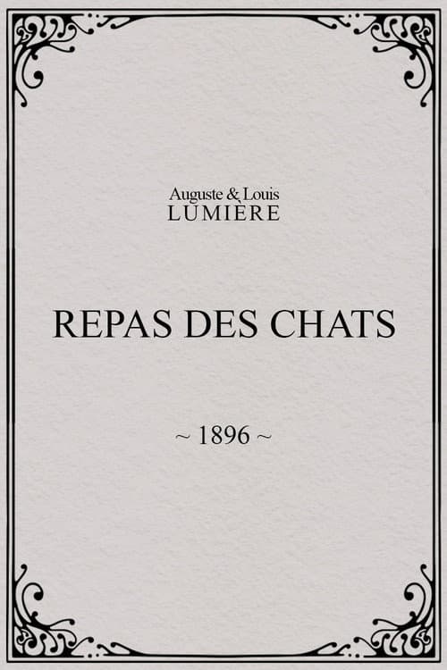 Repas des chats afişi