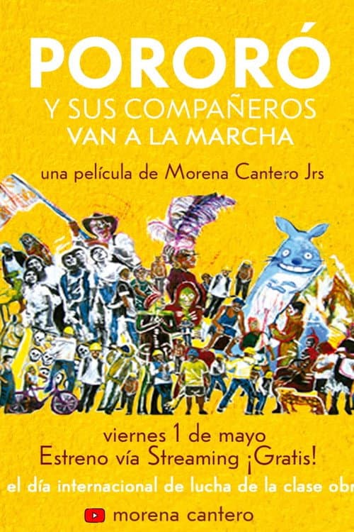 Pororó y sus Compañeros Van a La Marcha afişi