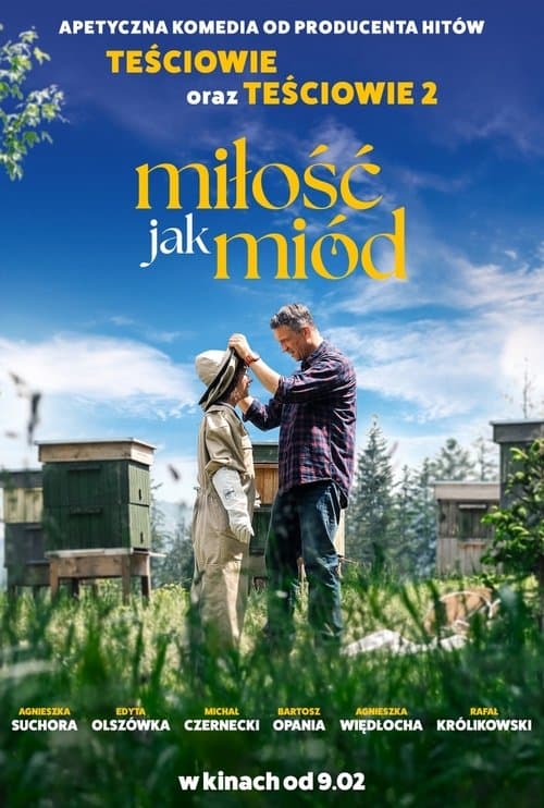 Miłość jak miód afişi