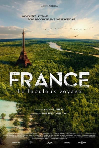 France, le fabuleux voyage afişi
