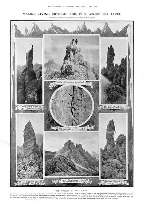 Ascent and Descent of the Dolomite Towers afişi