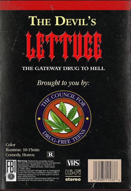 The Devil's Lettuce: A Cursed 90s PSA afişi
