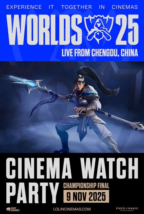 League of Legends Worlds25 - Finals in Cinema afişi