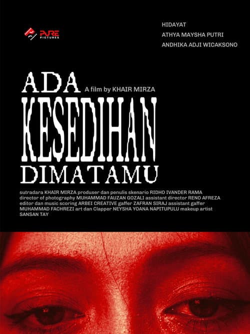 Ada Kesedihan di Matamu afişi