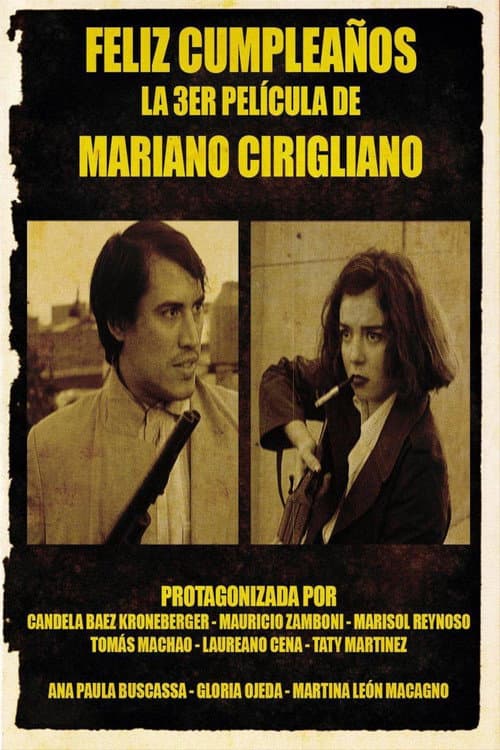 Feliz cumpleaños afişi
